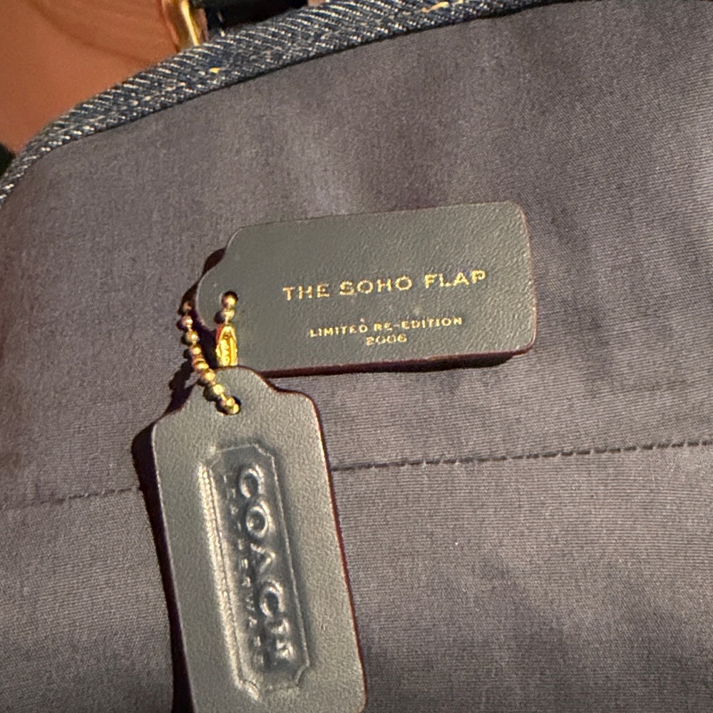 Coach signature denim soho bag - Picture 11 of 12